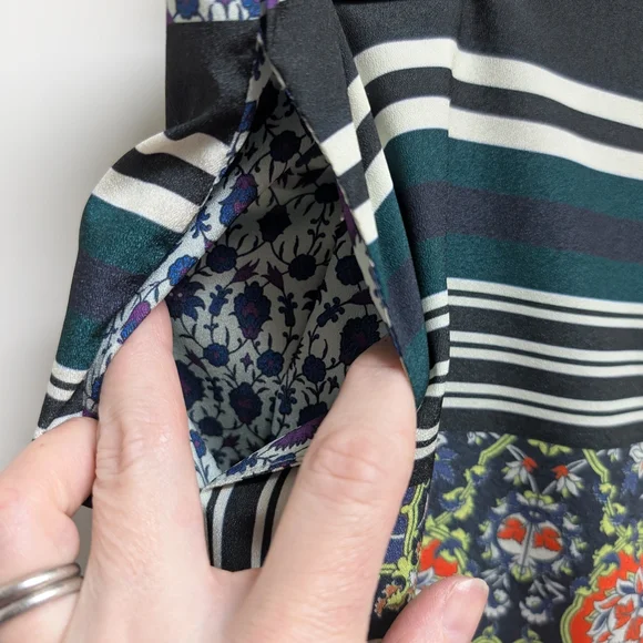 Clover Canyon Multicolor Floral Wide-Leg Pants - Picture 5 of 6